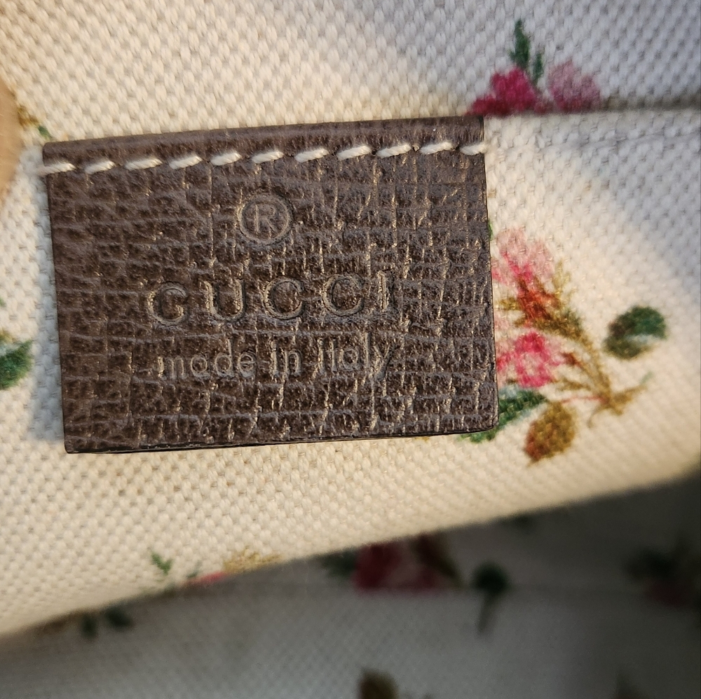Gucci Supreme Monogram Web Neo Vintage Shoulder Bag Beige - Picture 6 of 8